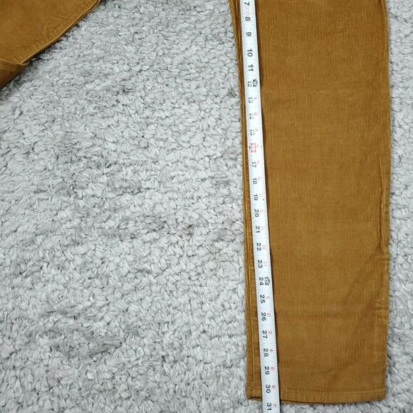 Levi's 94 Baggy Corduroy Brown Straight Leg Loose Pants Y2K 90s Size 23 x 31 - Picture 10 of 12